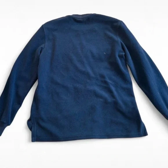 Navy Blue Moncler Crewneck Sweatshirt - Picture 2 of 9